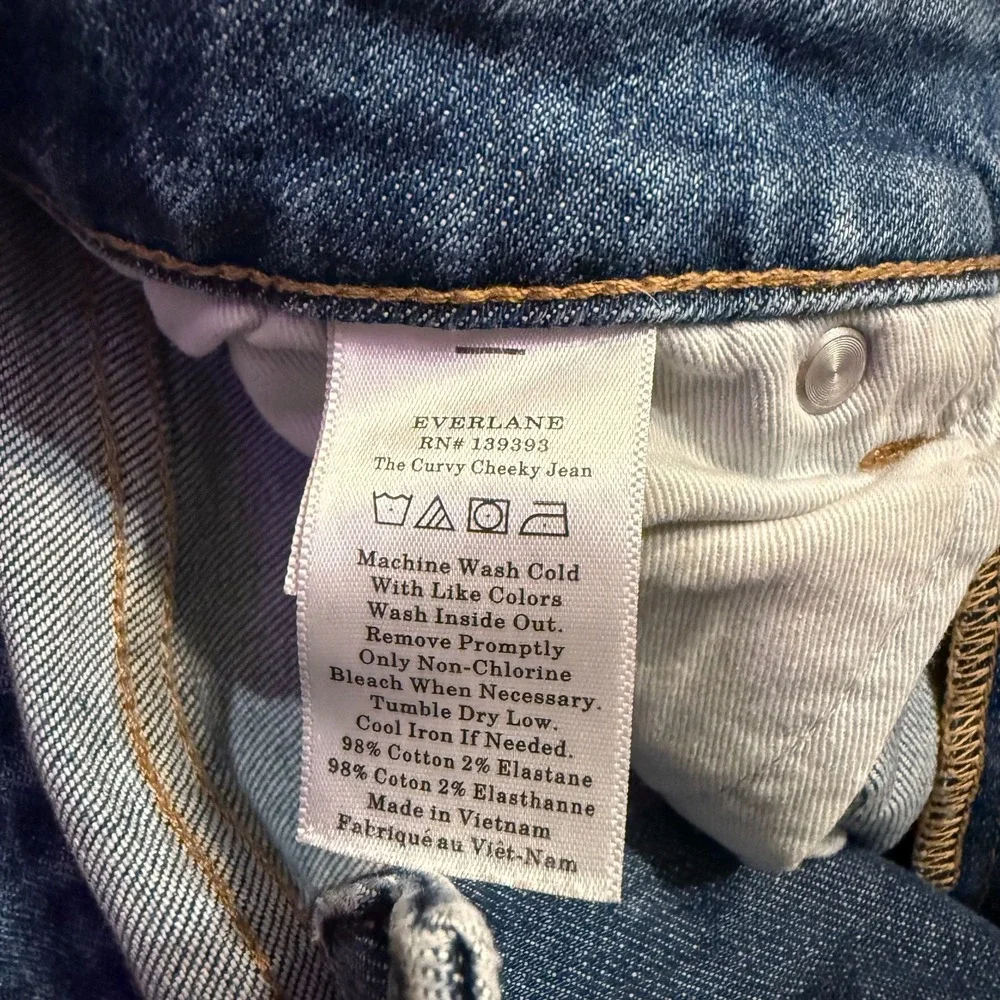 Everlane Womens 28 Curvy Cheeky Jeans - Picture 4 of 10